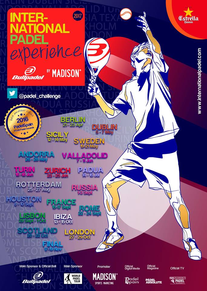 INTERNATIONAL PADEL EXPERIENCE  BY MADISON 2017